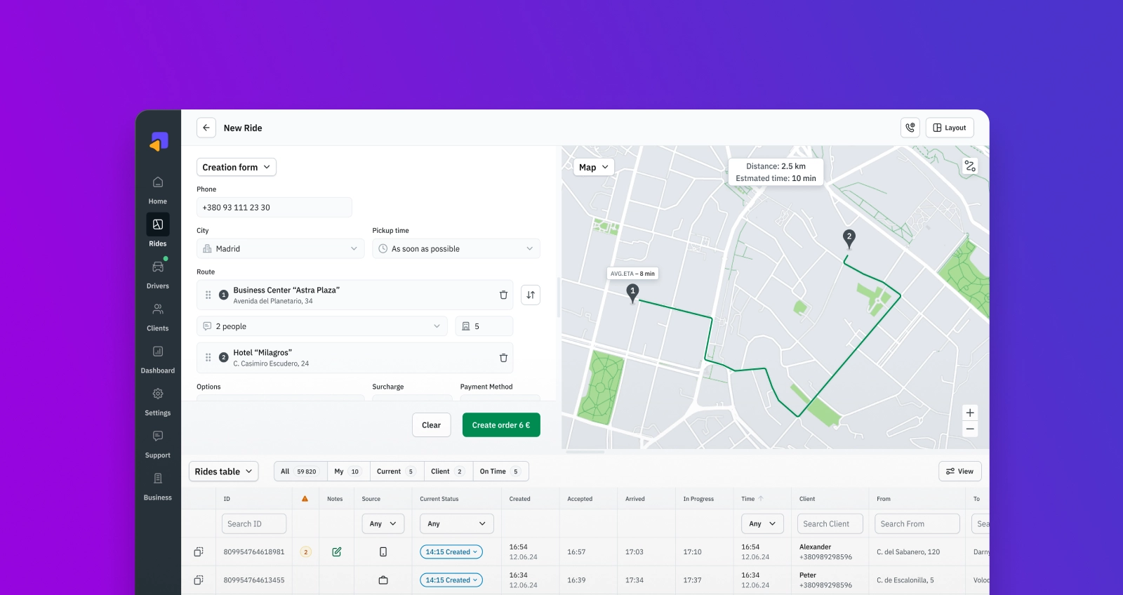 Free Taxi Dispatch Software